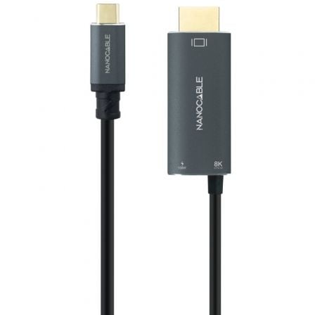 Cable Conversor Nanocable 10.15.5182/ USB Tipo-C Macho